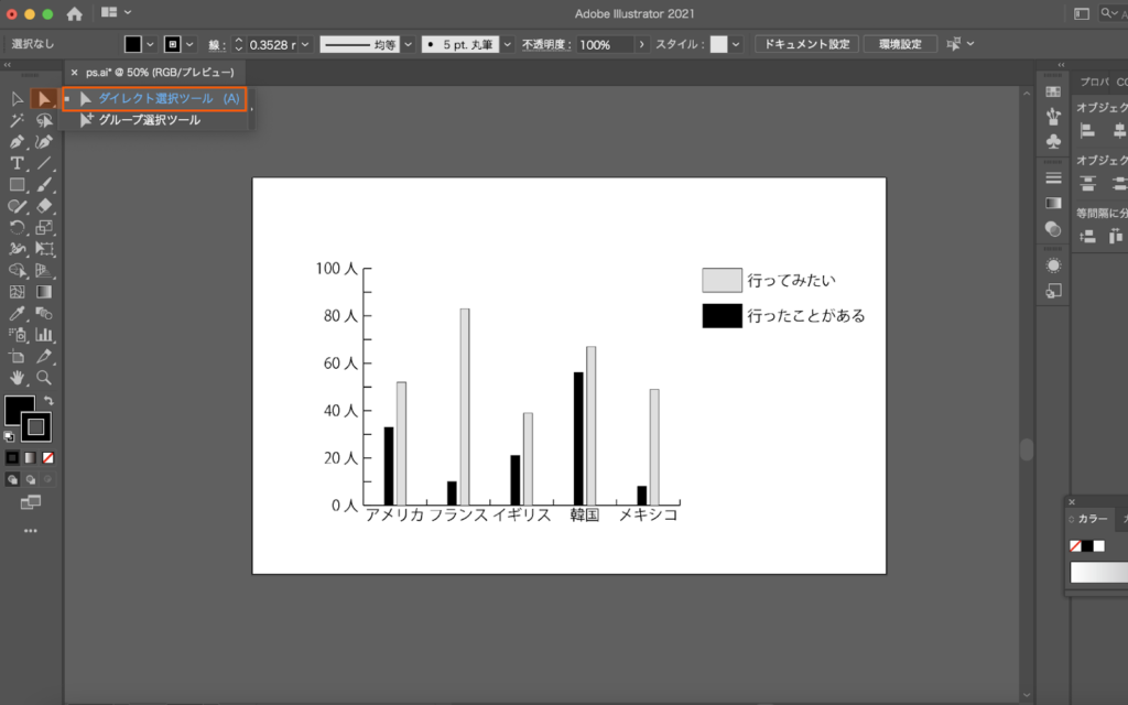 Illustratorでデザイン性のあるグラフ 棒 折れ線 を作る方法 Creators